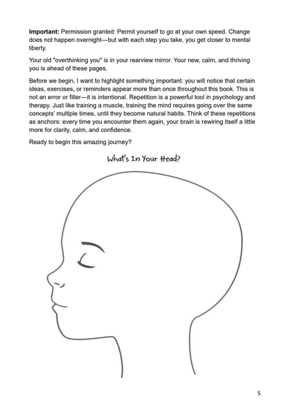 Overthinking To Thriving - OverthinkEndsHere